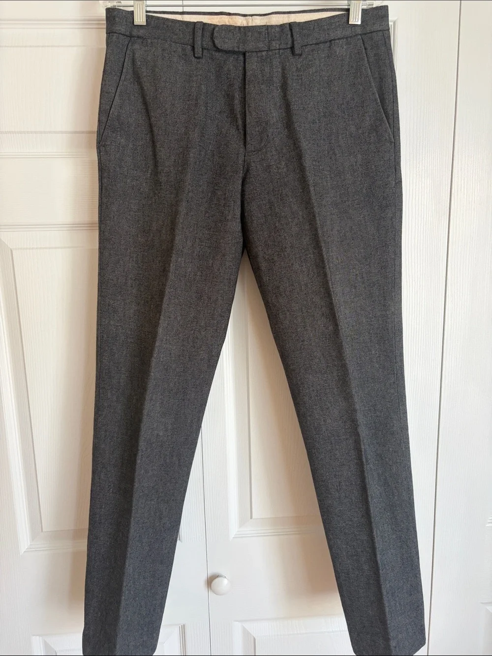 J. Crew Men's Gray Dress Pants - Slim Straight